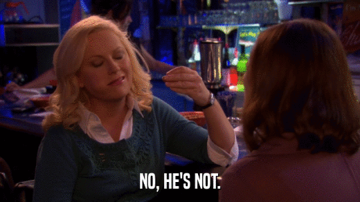 NO, HE'S NOT.  