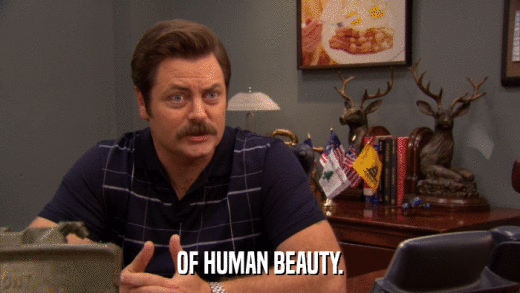 OF HUMAN BEAUTY.  