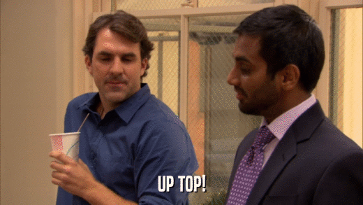 UP TOP!  
