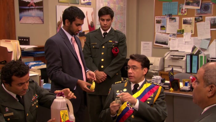 WITH YOUR HANDS, YOU PEEL THE BANANA. 