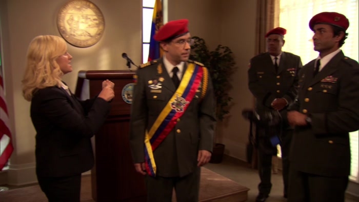 VIVA AMERICA! VIVA PAWNEE! VIVA MAYOR WALTER GUNDERSON! 