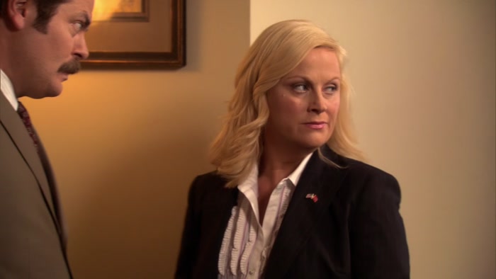 AH! LESLIE! HELLO.  