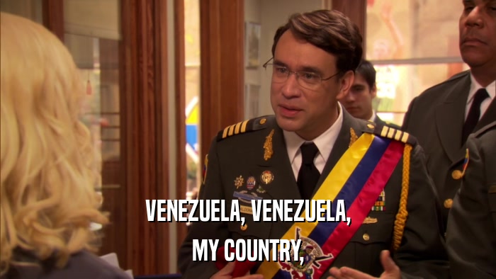 VENEZUELA, VENEZUELA, MY COUNTRY, 