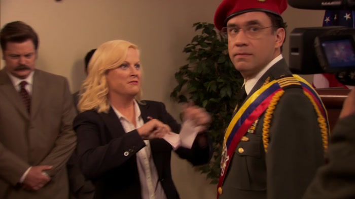 VIVA AMERICA! VIVA PAWNEE! VIVA MAYOR WALTER GUNDERSON! 