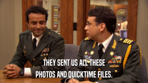 THEY SENT US ALL THESE PHOTOS AND QUICKTIME FILES. 