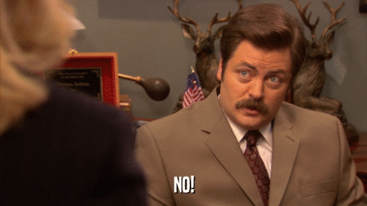 NO!  