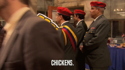 CHICKENS.  
