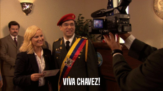 VIVA CHAVEZ!  