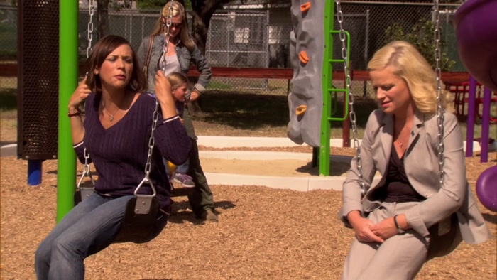 LESLIE, THE MAN LIVED IN A PIT. OKAY? 
