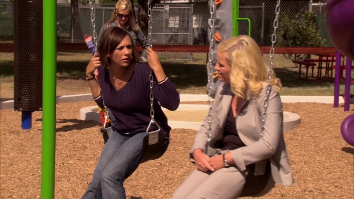 LESLIE, THE MAN LIVED IN A PIT. OKAY? 