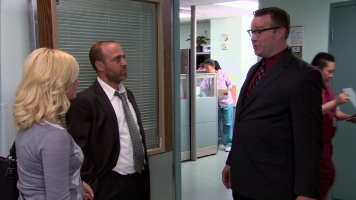 HE'S SUING THE CITY OF PAWNEE.  