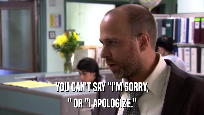 YOU CAN'T SAY 