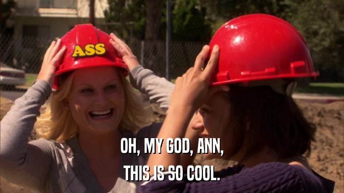 OH, MY GOD, ANN, THIS IS SO COOL. 