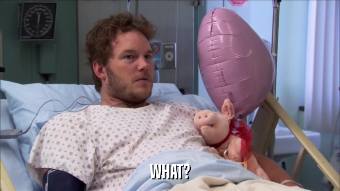 WHAT?  