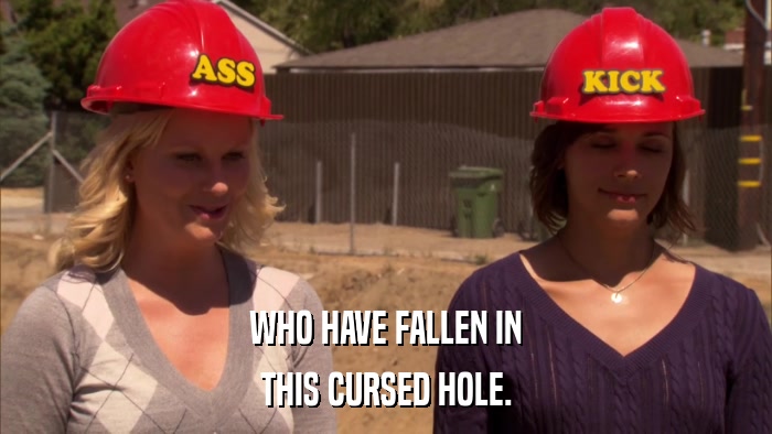 WHO HAVE FALLEN IN THIS CURSED HOLE. 