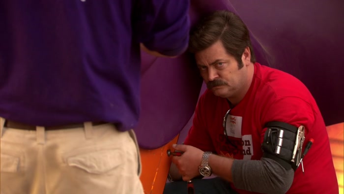 GO FASTER. GO FASTER. GO FASTER, RON'S THE MASTER. 