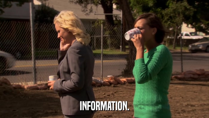 INFORMATION.  