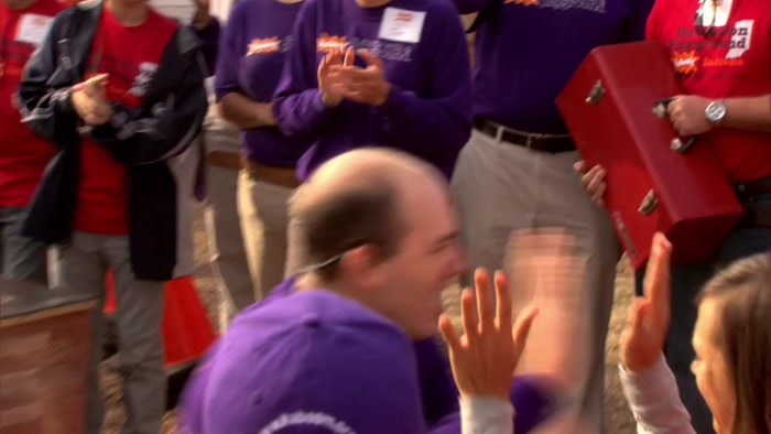 A SERVICE ORGANIZATION THAT SAYS IT BUILDS A PLAYGROUND IN A DAY. 