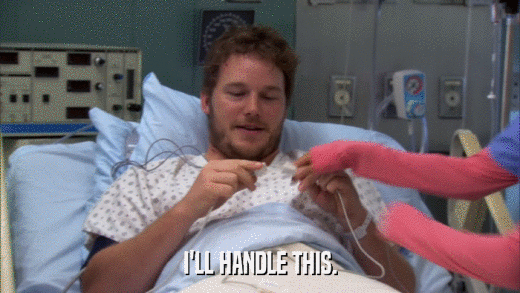 I'LL HANDLE THIS.  