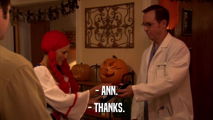 - ANN. - THANKS. 