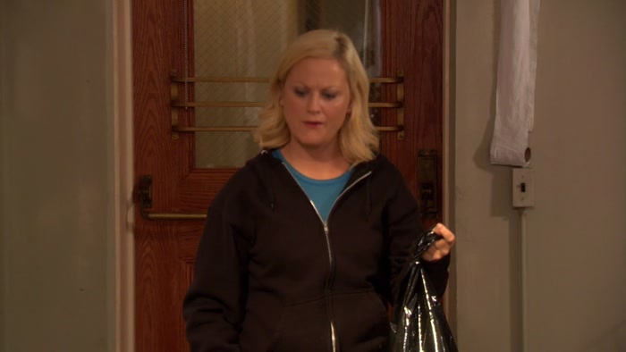 - HEY. - LESLIE, I MEAN THAT IN A GOOD WAY. 