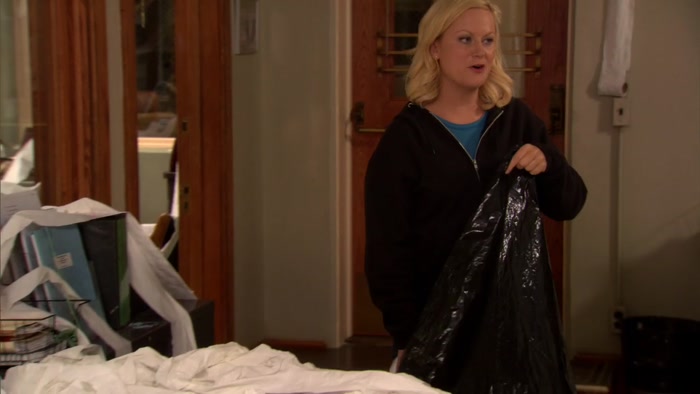 ANDY, WHY DON'T YOU GO HOME? I'LL FINISH CLEANING THIS UP. 