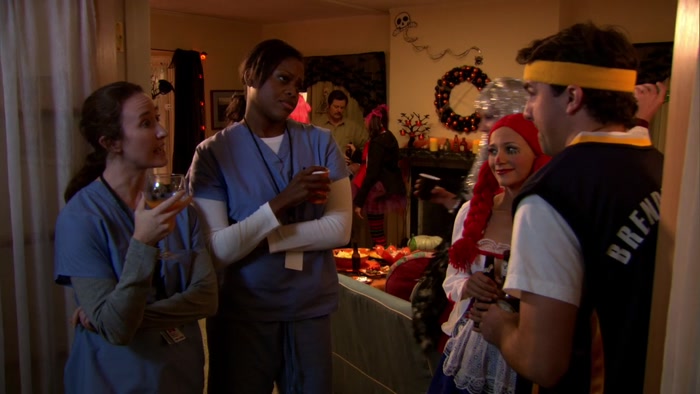 SO, YOU'RE THE MARK THAT ANN IS DATING. 