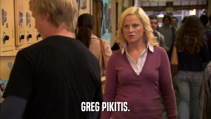 GREG PIKITIS.  