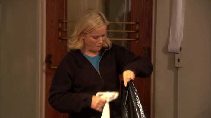 - HEY. - LESLIE, I MEAN THAT IN A GOOD WAY. 