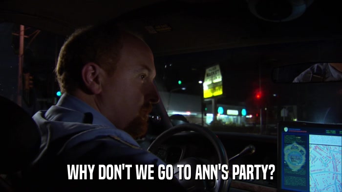 WHY DON'T WE GO TO ANN'S PARTY?  