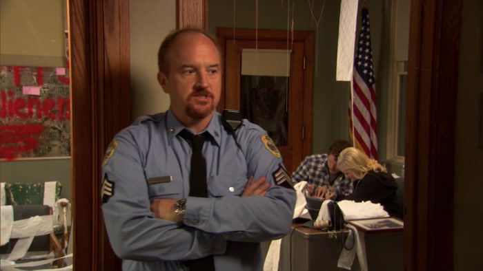 THAT SHE'S THE COP OF, FRANKLY.  