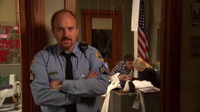 I DON'T THINK SHE WOULD MAKE A GOOD COP. 