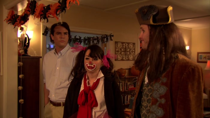 YEAH, HI. IT'S TOTALLY OKAY THAT YOU DIDN'T WEAR A COSTUME. 