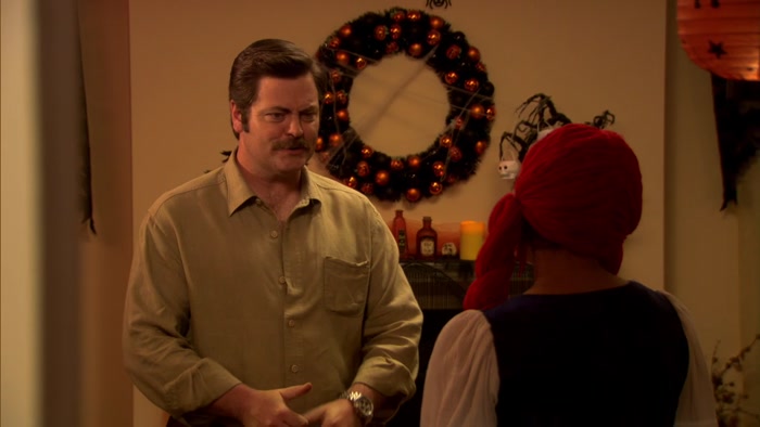 I LIKE YOUR COSTUME.  