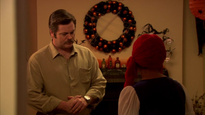 I LIKE YOUR COSTUME.  