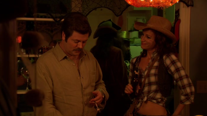 WELL, YOU AND TOM REALLY TURNED THE PARTY AROUND. 