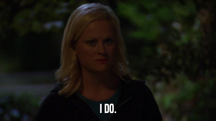 I DO.  
