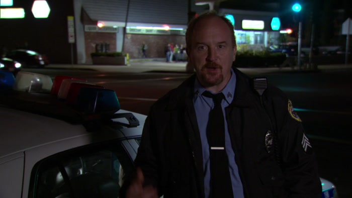 AND SHE MADE OUT WITH ME IN MY COP CAR, WHICH IS PRETTY NEAT. 