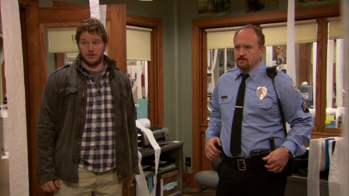 OKAY. ANDY AND I ARE GOING TO TAKE A WALK. 