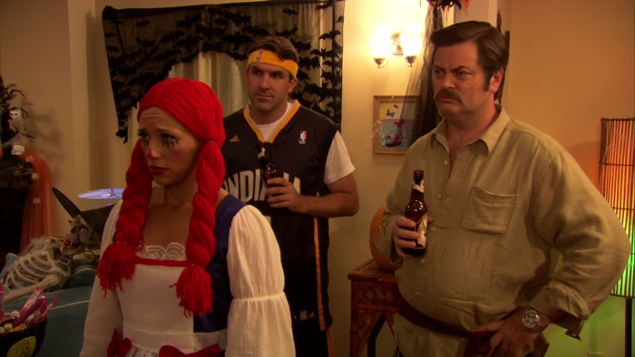 THEY LOOK MISERABLE. THIS PARTY'S A DISASTER. 