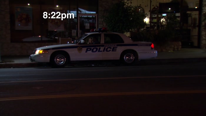 8:22 P.M. SUSPECT STILL WITH FRIENDS IN PARKING LOT. 