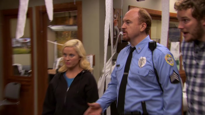 WELL, WE WERE TRYING TO QUESTION HIM ABOUT THIS VANDALISM. 