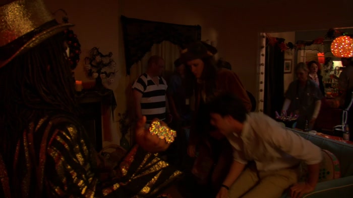 GET THIS FURNITURE OUT OF HERE, Y'ALL, WE'RE MAKING A DANCE FLOOR. 