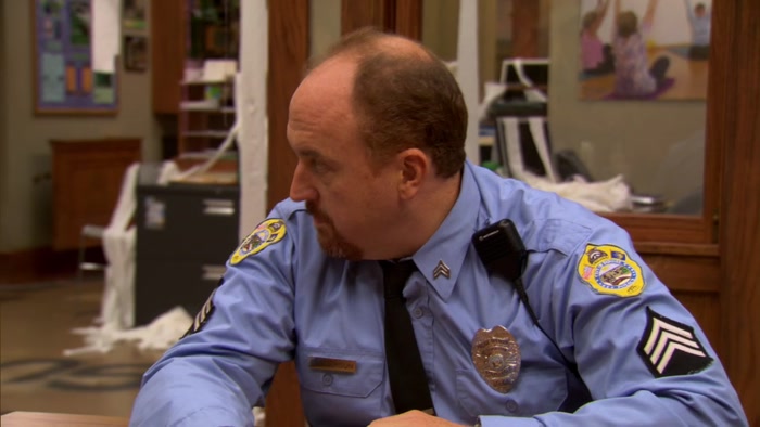BECAUSE YOU'VE HAD RUN-INS WITH MISS KNOPE IN THE PAST. 