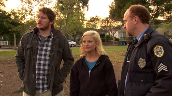 HE LOOKS LIKE RON SWANSON. IS THAT WHO THIS IS BASED ON? 