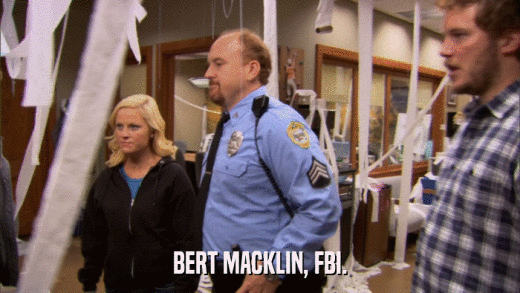 BERT MACKLIN, FBI.  