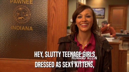 HEY, SLUTTY TEENAGE GIRLS DRESSED AS SEXY KITTENS, 