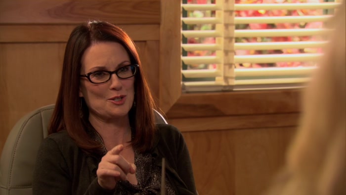 WAIT A MINUTE. RON BROUGHT YOU HERE TO BREAK UP WITH ME FOR HIM? 