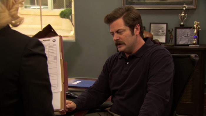 CALM DOWN, I HAVEN'T SIGNED IT YET. 
