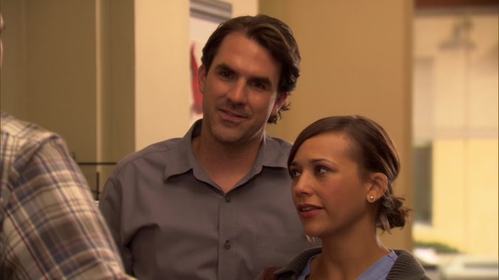 GOOD. YEAH, LESLIE TOLD ME YOU WERE WORKING HERE NOW. 